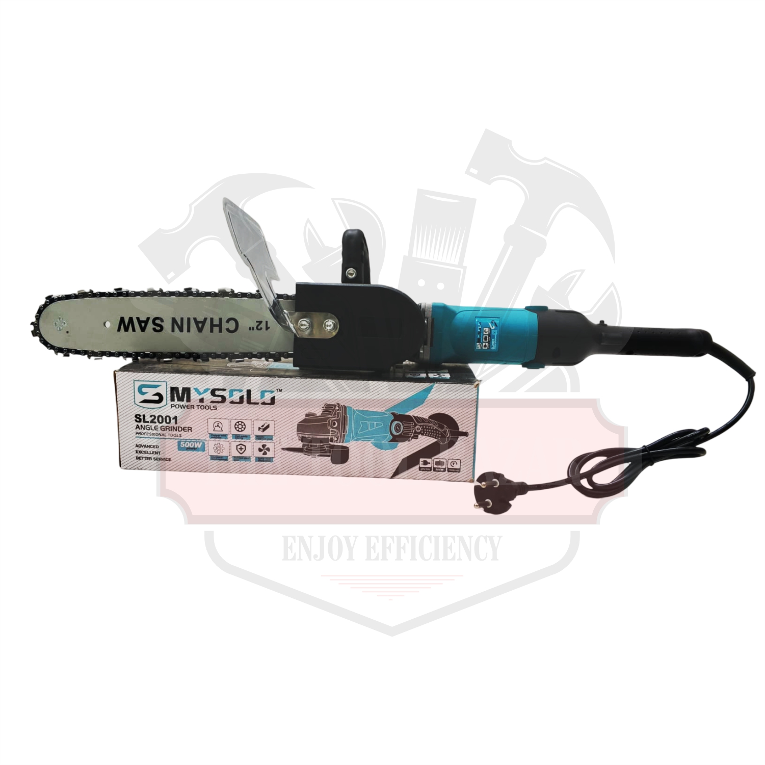 MYSOLO Grinder Chainsaw 12 Inch